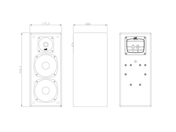 MK Sound LCR950 jalustakaiutin VARASTOPOISTO | Ideaali.fi