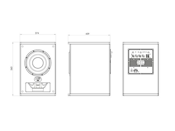 MK Sound X10 subwoofer | Ideaali.fi