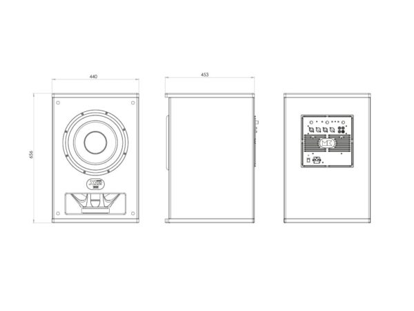 MK Sound X12 subwoofer | Ideaali.fi