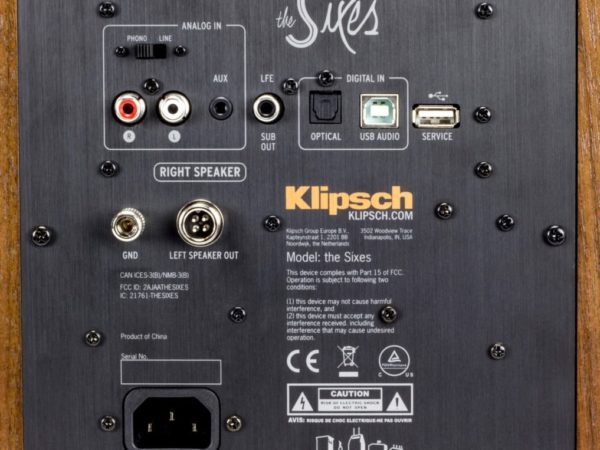 klipsch the sixes