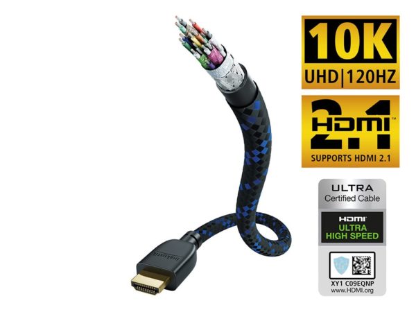 inakustik Premium Ultra High Speed HDMI 2.1 ja Ethernet -kaapeli | Ideaali.fi
