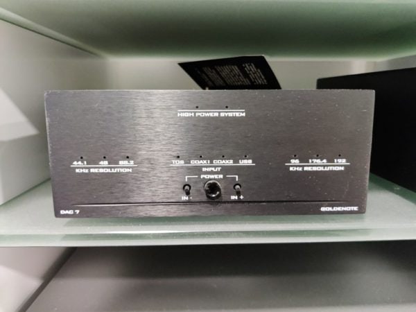 Goldnote DAC-7 - myymälä demo - MYYTY - Image 1