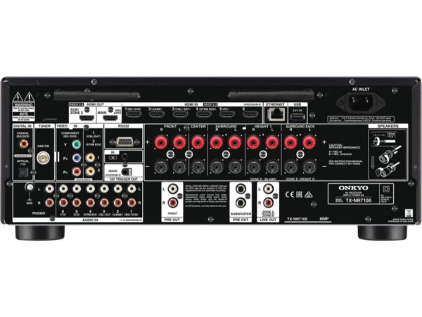 Onkyo TX-NR7100 kotiteatterivahvistin | Ideaali.fi