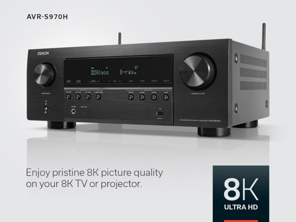 Denon AVR-S970H 7.2 kotiteatterivahvistin | Ideaali.fi