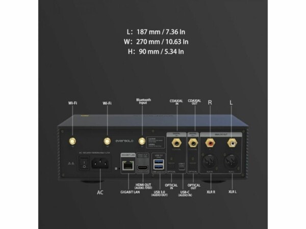 Eversolo DMP-A6 Master Edition verkkosoitin | Ideaali.fi