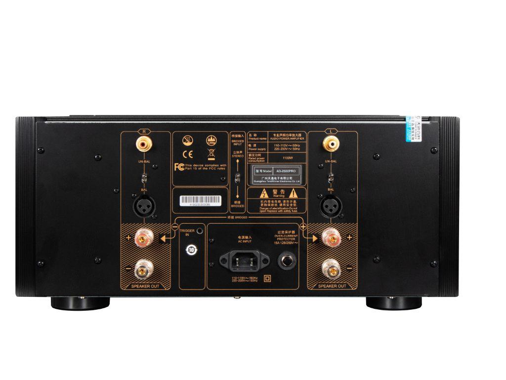 Tonewinner AD-2500PRO amplifier_back