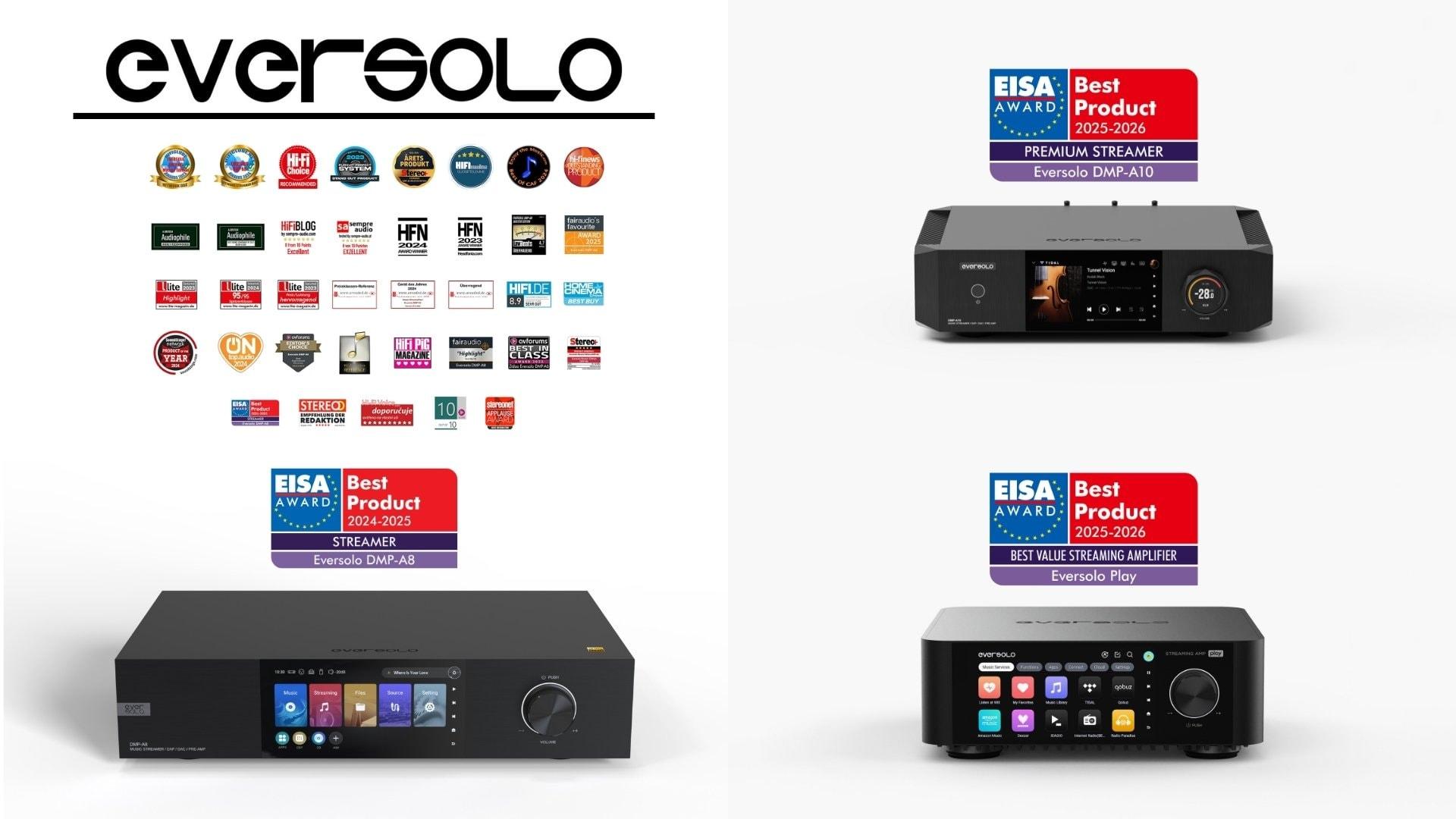 eversolo testivoittaja tuotteet