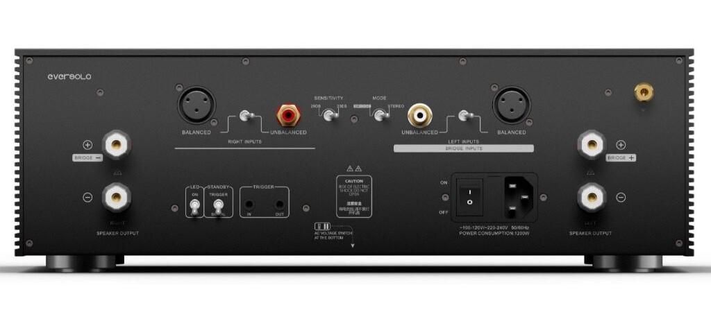Eversolo AMP-F8 päätevahvistin 2 eversolo Amp F8 paatevahvistin takapaneeli e1789224142894