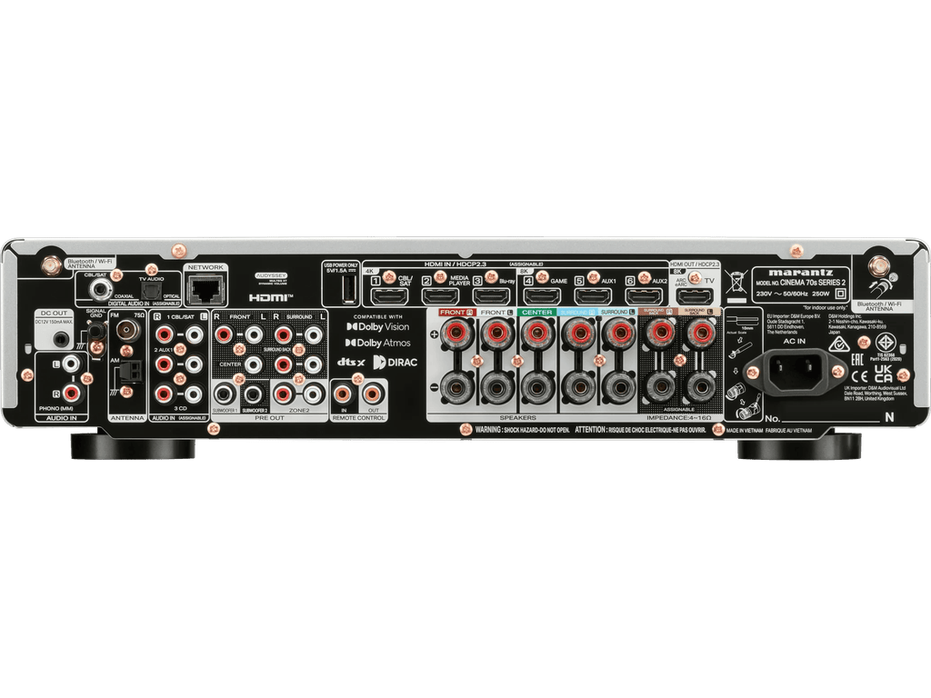 Marantz CINEMA 70s Series 2 kotiteatterivahvistin 6 Marantz CINEMA 70s Series 2