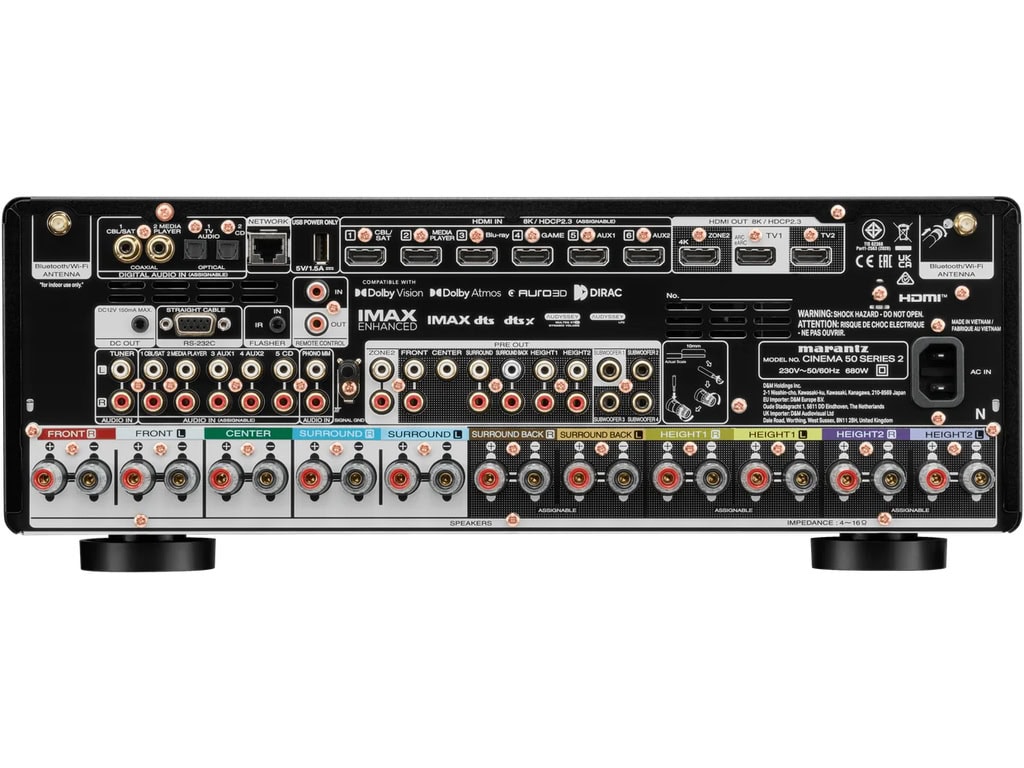 Marantz CINEMA 50 SERIES 2 kotiteatterivahvistin 4 Marantz CINEMA 50 Series 2