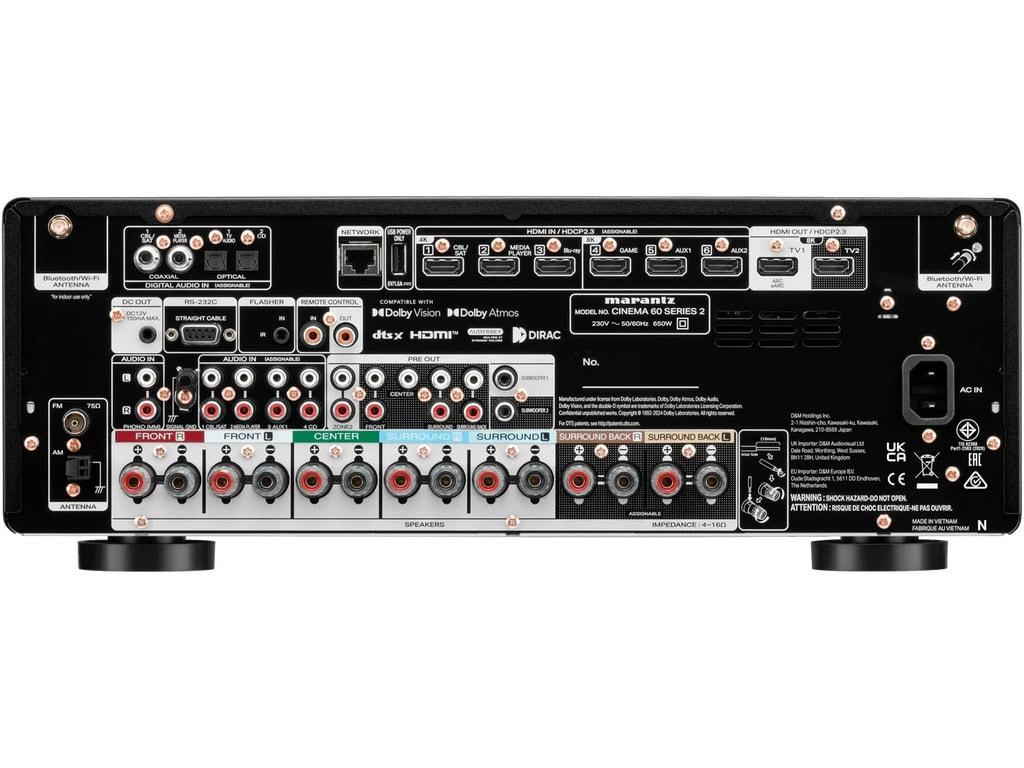 Marantz CINEMA 60DAB Series 2 kotiteatterivahvistin 2 Marantz CINEMA 60DAB Series 2