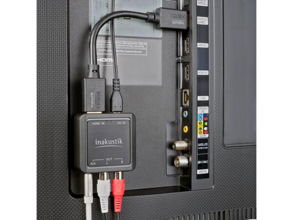 in-akustik HDMI eARC Audio Extractor stereoulostulolla 11 in-akustik HDMI eARC Audio Extractor