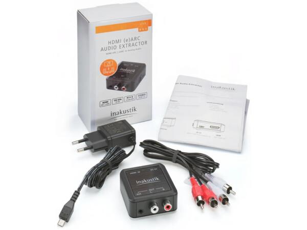 in-akustik HDMI eARC Audio Extractor stereoulostulolla 16 in-akustik HDMI eARC Audio Extractor
