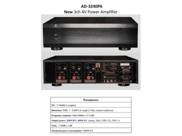 Tonewinner AD-3240PA 3-kanavainen päätevahvistin 5 Tonewinner AD-3240PA